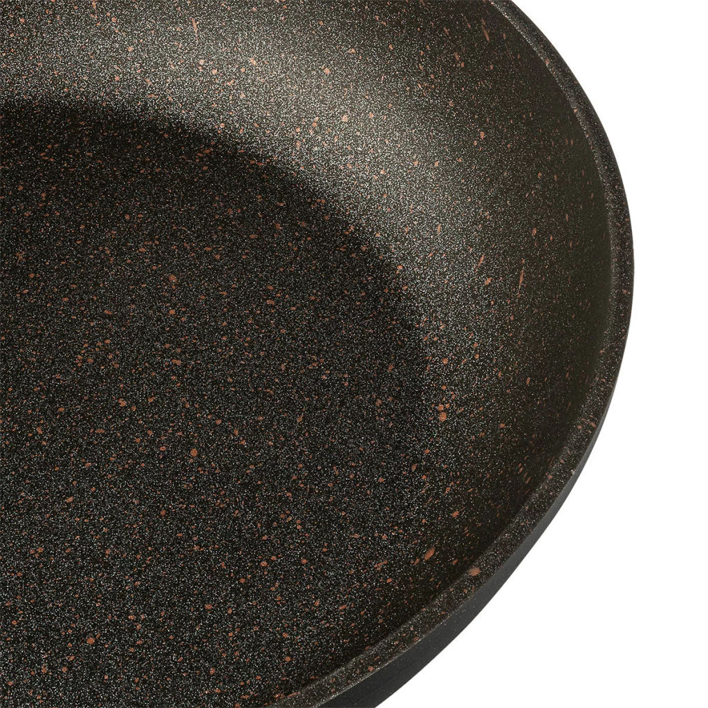 0109 GIPFEL Сковорода BUFFALO 20х5см из кованого алюминия, с премиальным антипригарным покрытием Teflon Profile, с бакелитовой ручкой с покрытием Soft-touch, с полным индукционным дном. Толщина: 2,0/4  фото 4