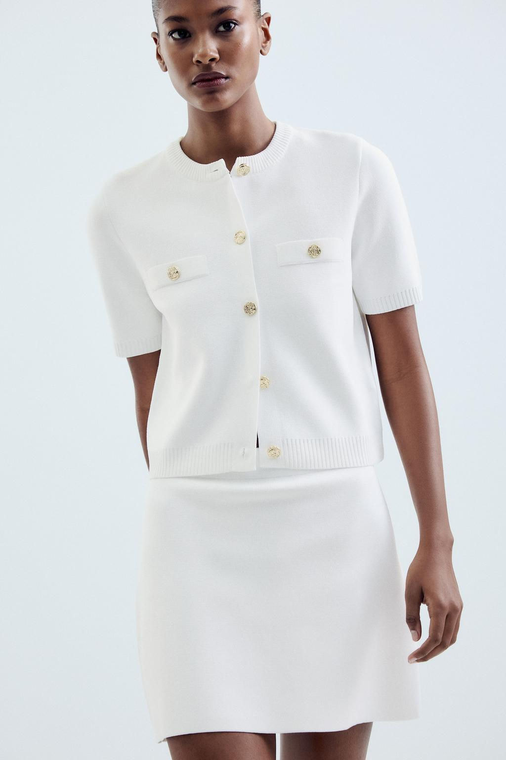 KNIT MINI SKIRT - Zara фото 4