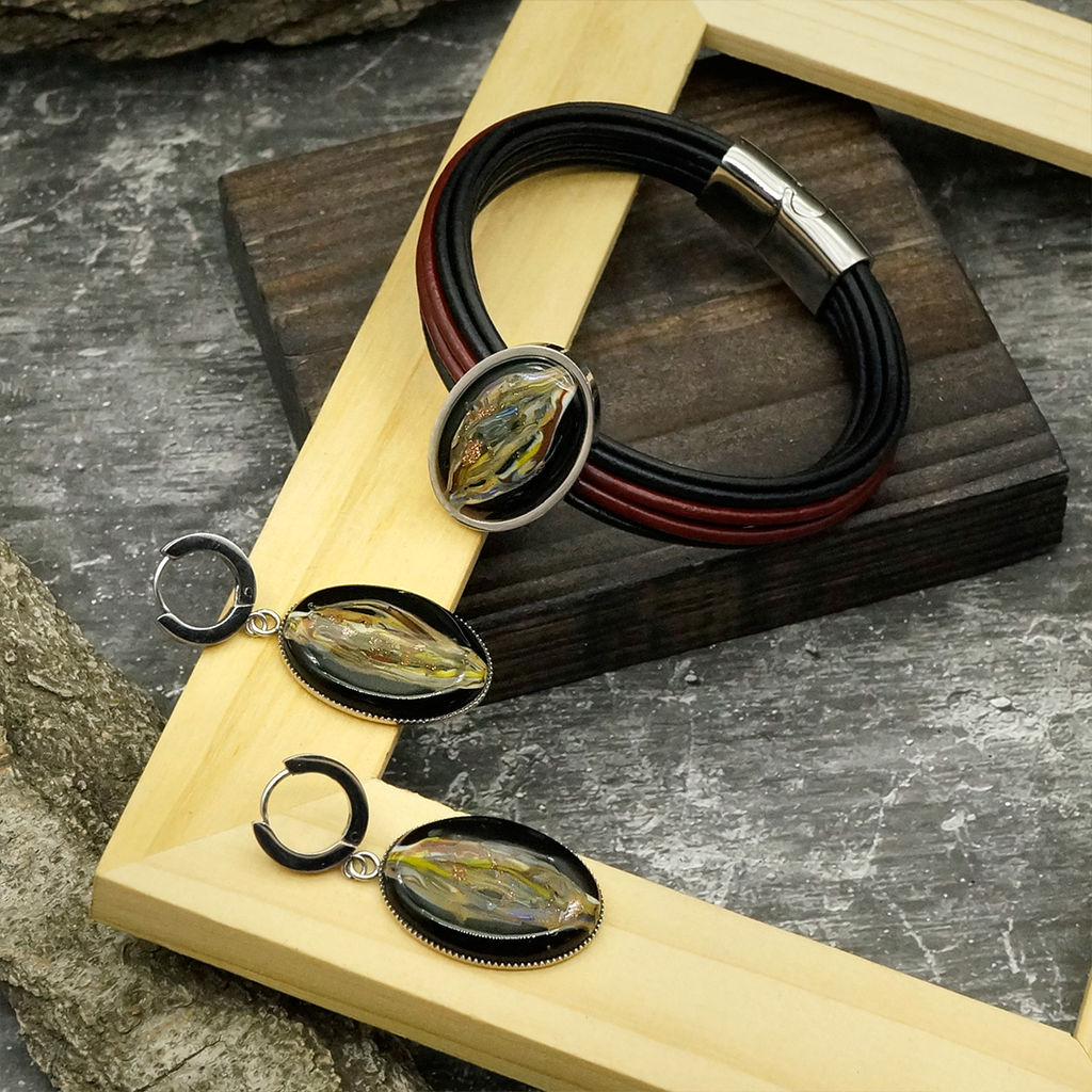 Серьги из муранского стекла - Vloes фото 6