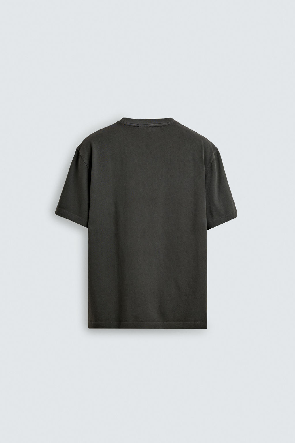 CAMISETA BOLSILLO AARON LEVINE X ZARA / Gris antracita  фото 8