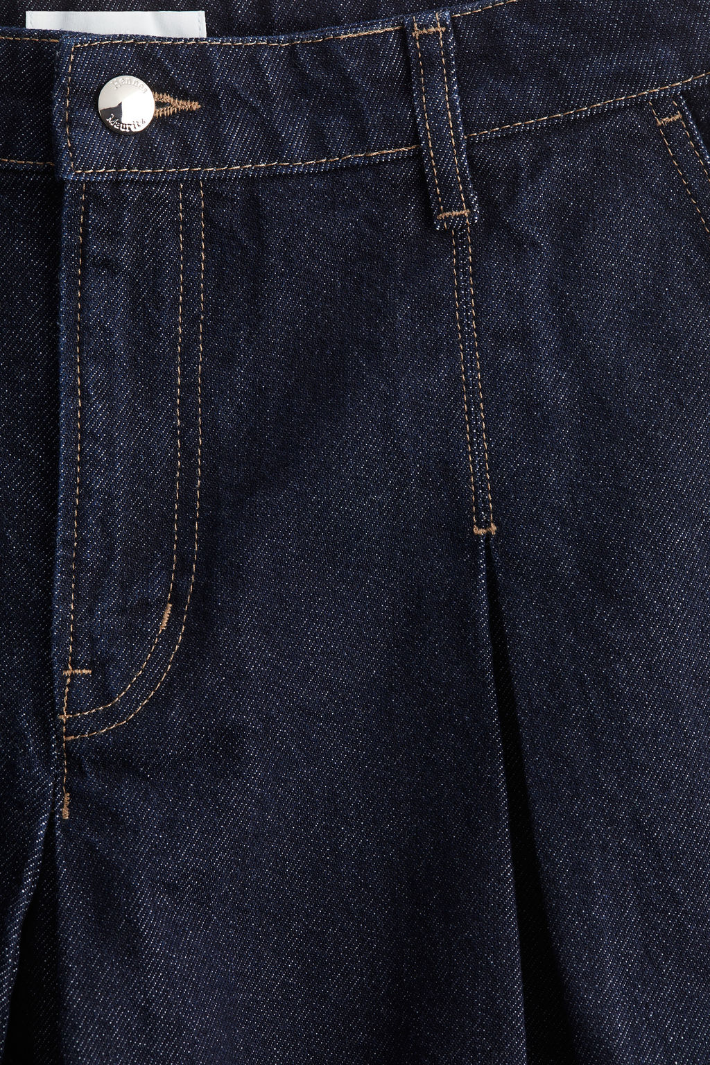 Falda denim tableada - H&m фото 3