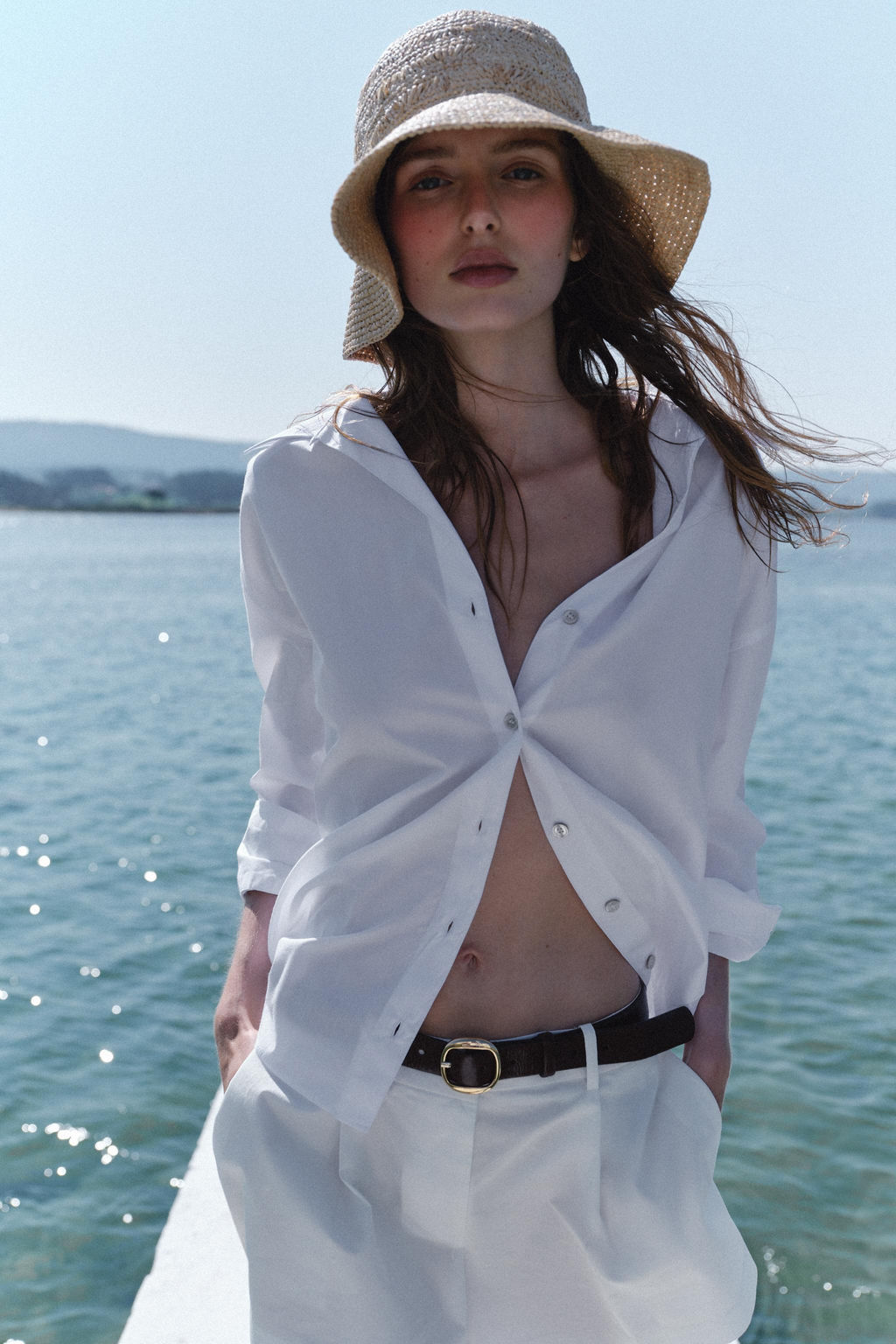BASIC POPLIN SHIRT