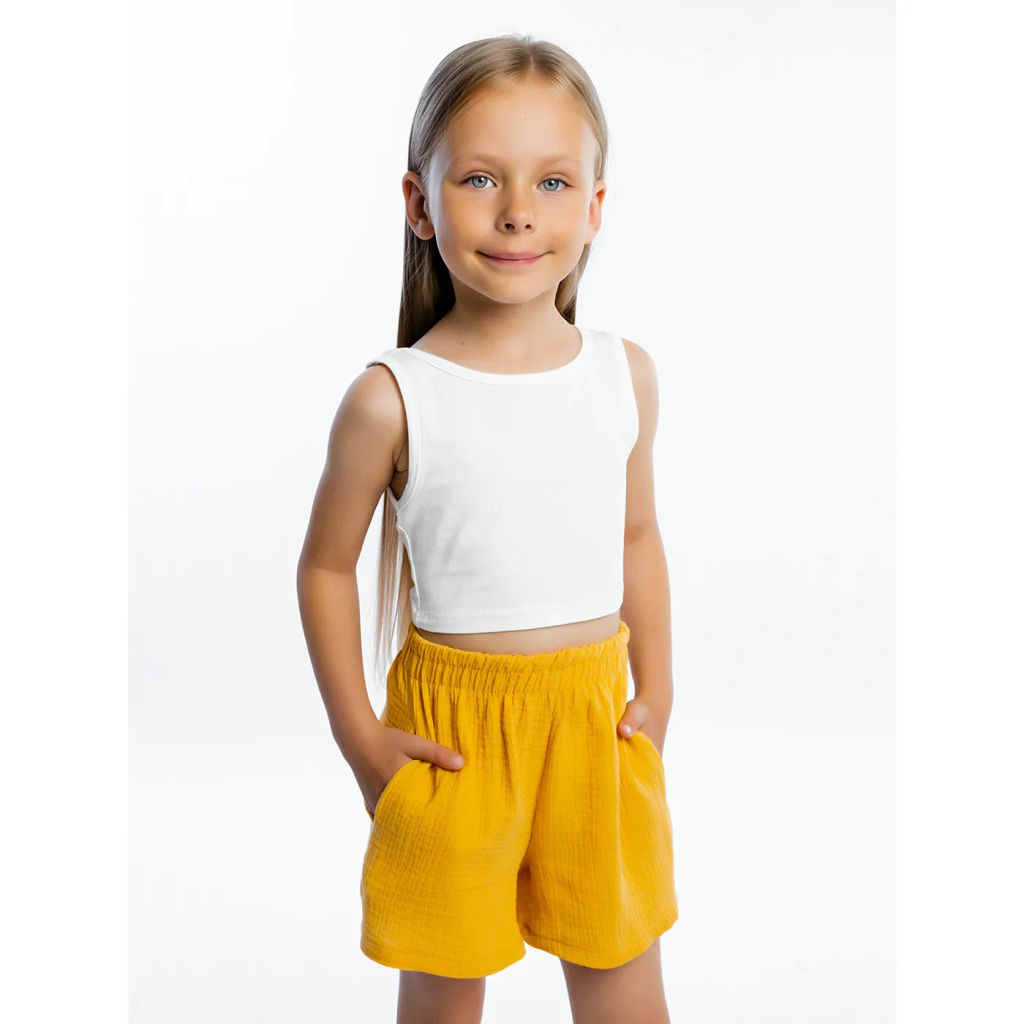 Комплект топ кулирка, шорты муслин 7015900102 - Youlala фото 11