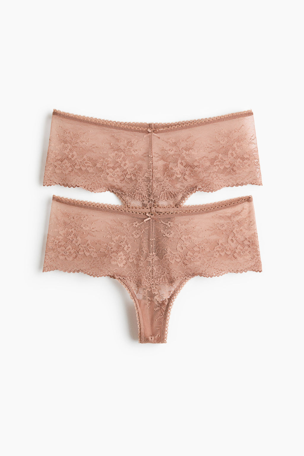 Pack de 2 bragas thong de encaje - H&m фото 6