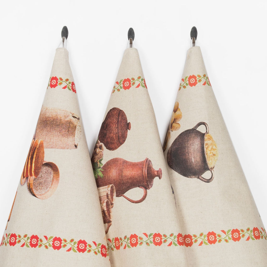 Комплект полотенец из 3 шт. 22С145-ШР+К/п.р/фкор 45*60 "Белорусская кухня 2 - 3" цв. 0 рис. 2