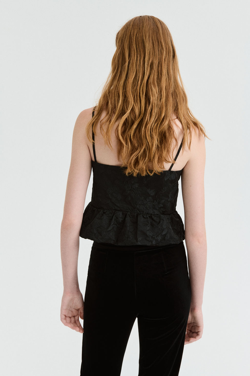 Top burbuja con tirantes espagueti - H&m фото 7