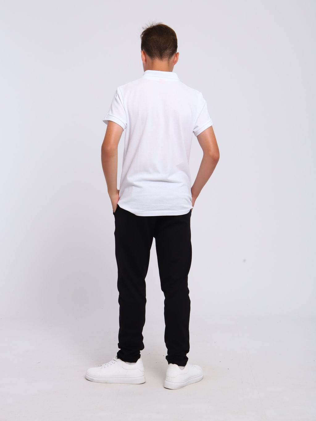 Рубашка-поло Михаил белый Ладошки  фото 5