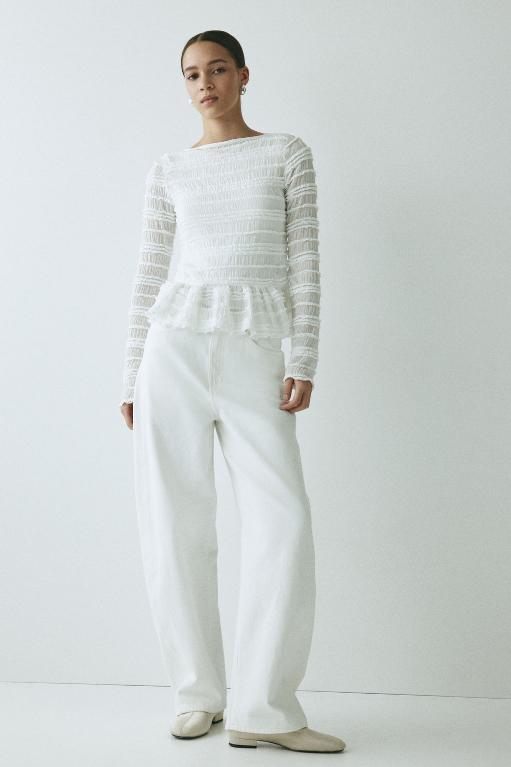 Top fruncido - H&m фото 3