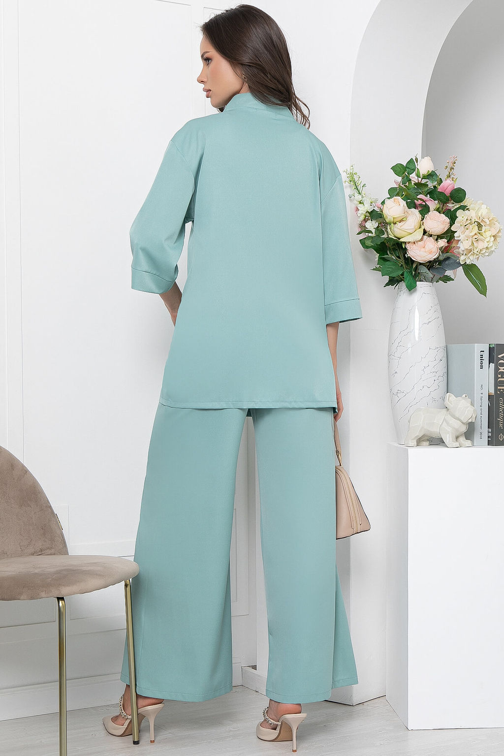 Костюм Зарина (морская волна) К6003 - Lt collection фото 2
