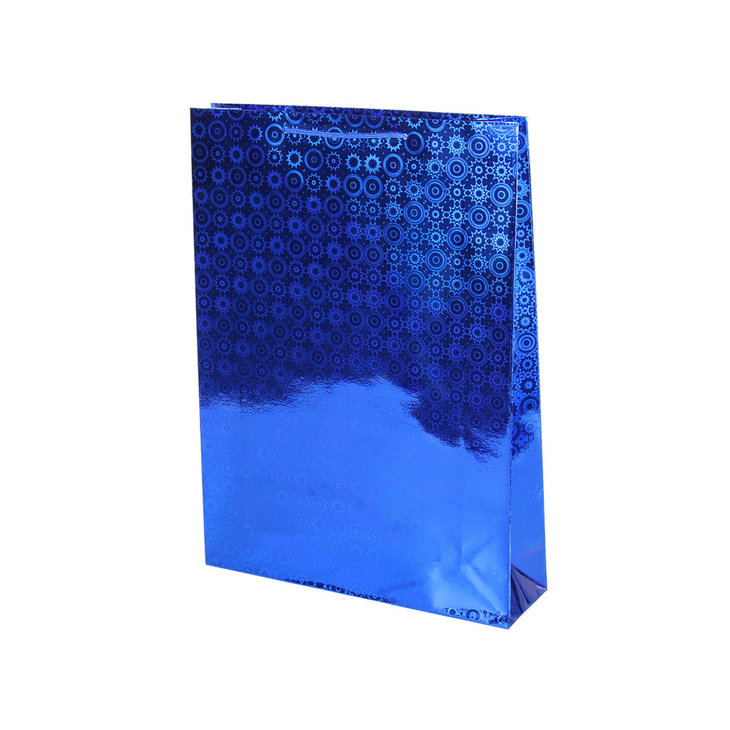 Цена за 12 шт. Пакет подарочный 32х45х9,5 голография / GW-115 /уп 12/480/плотность бумаги 128г/м2 микс - Галеонтрейд фото 7