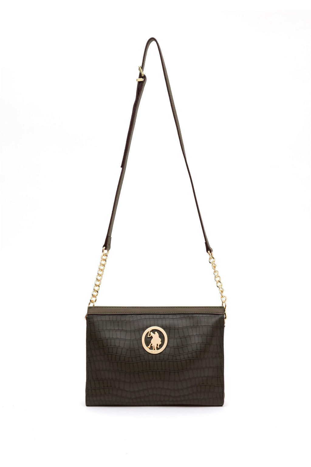 Женская сумка светло-хаки - U.s. polo assn фото 6