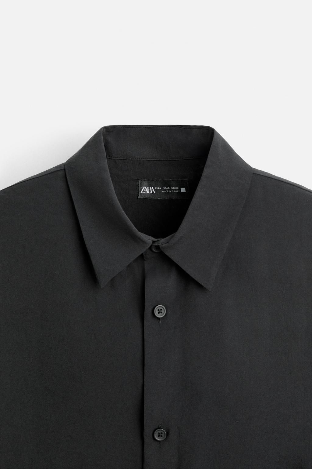 SHIRT WITH SIDE BUTTONS - Zara фото 10