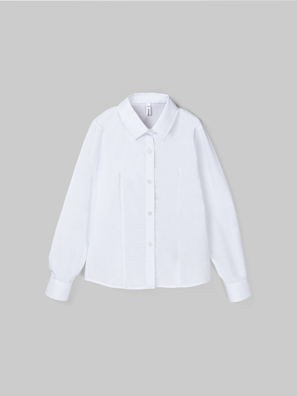 Рубашка Белая для девочки 7+ - Bungly фото 2