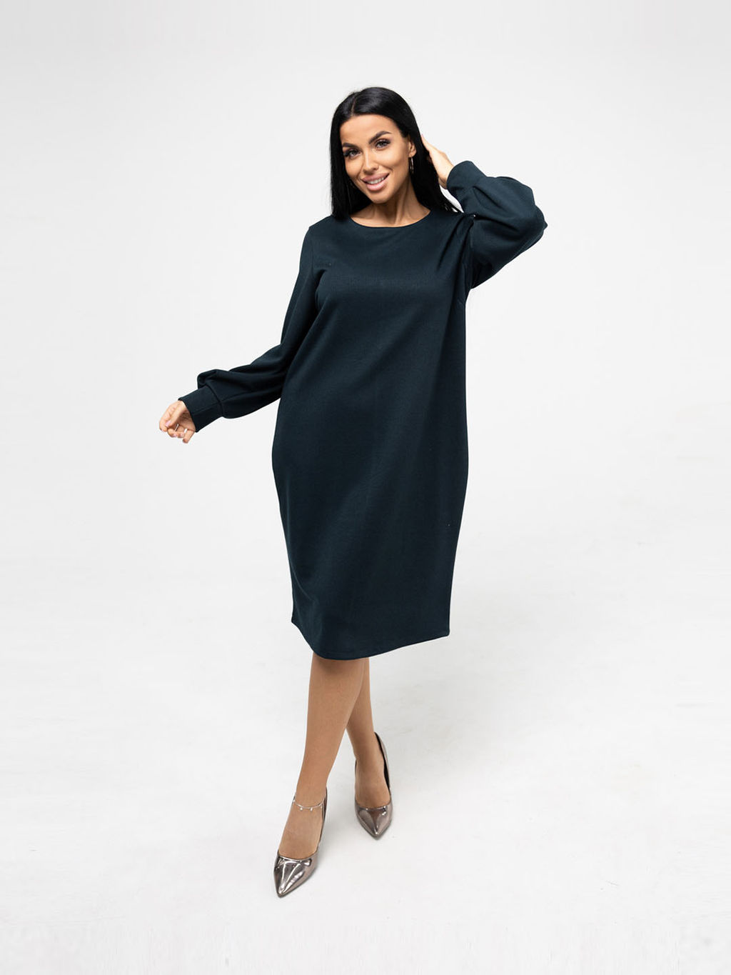 Платье женское, цвет зеленый