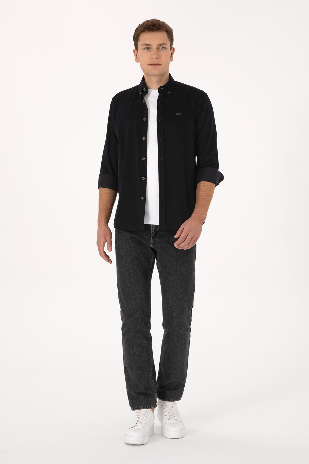 Erkek Siyah Uzun Kollu G_mlek - U.s. polo assn фото 4