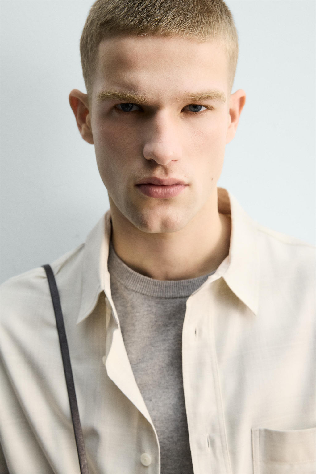 CHECK SHIRT WITH POCKET - Zara фото 6