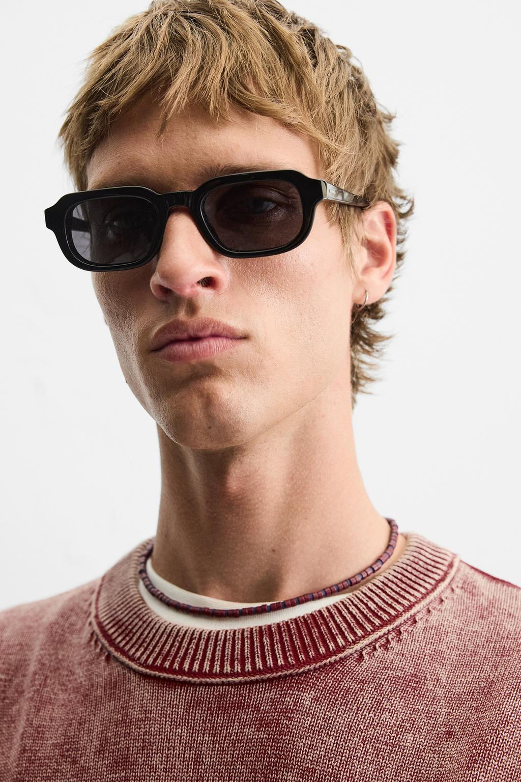 FADED TEXTURED SWEATER - Zara фото 5