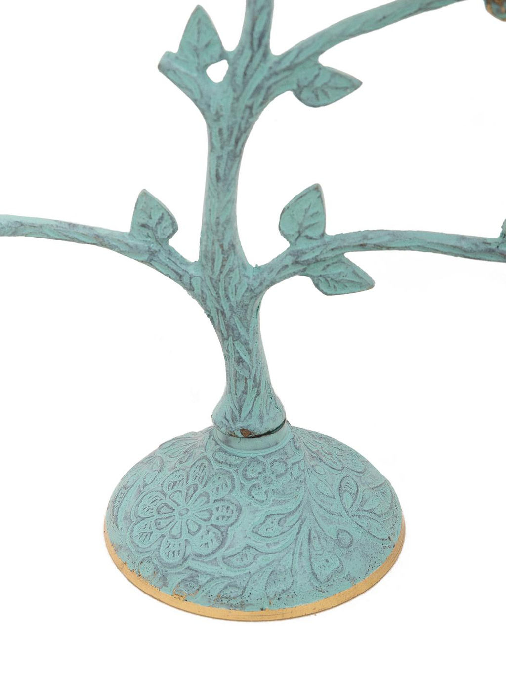 Подсвечник на 3 свечи патина № Коп50196 - Ганг фото 3