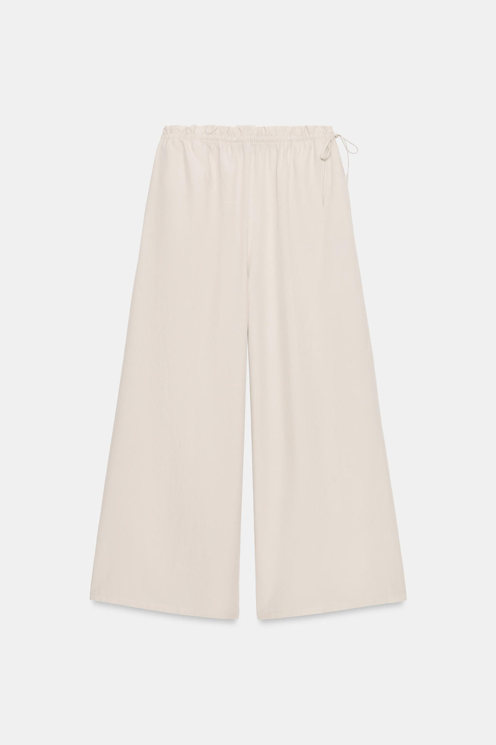 PANTAL?N PALAZZO LAZADA / Crudo medio - Zara фото 5
