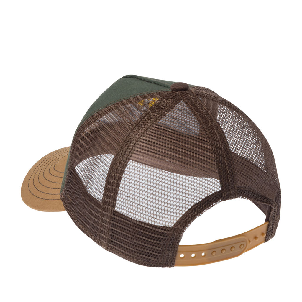 Бейсболка STETSON арт. 7761131K TRUCKER CAP LUMBERJACK (зеленый / светло-коричневый) фото 2