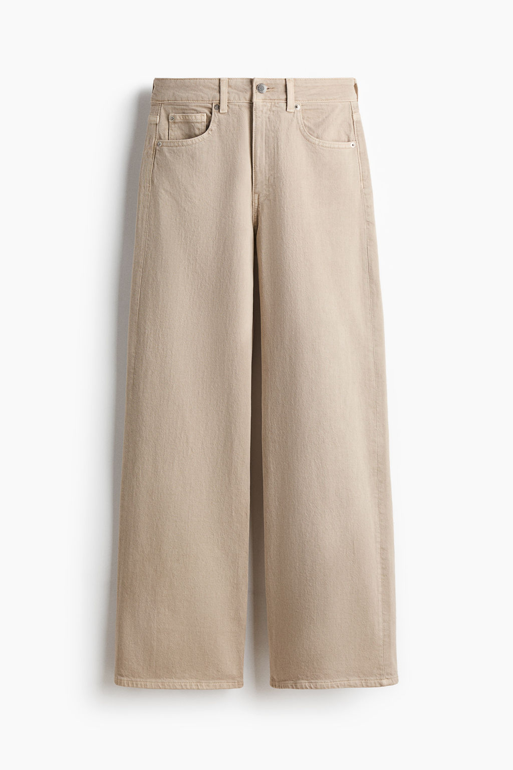 Wide High Waist Jeans - H&m фото 4