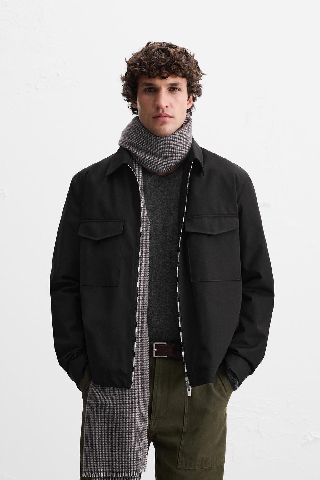 OVERSHIRT WITH POCKETS AND ZIP - Zara фото 6