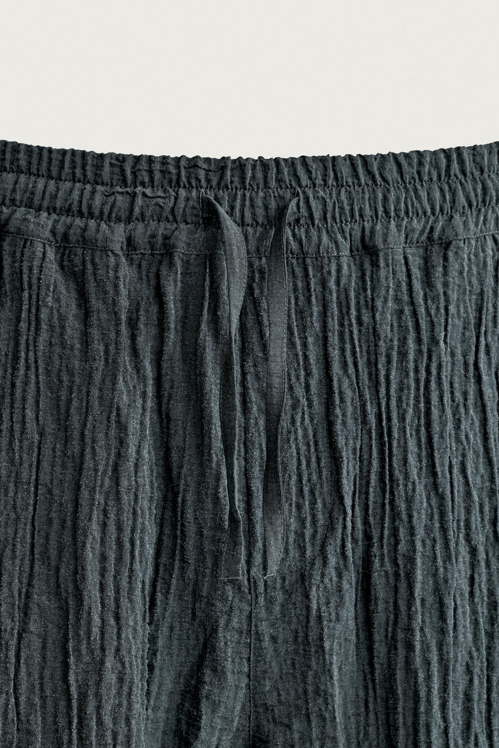 BERMUDA RELAXED FIT RELIEVE / Azul - Zara фото 9