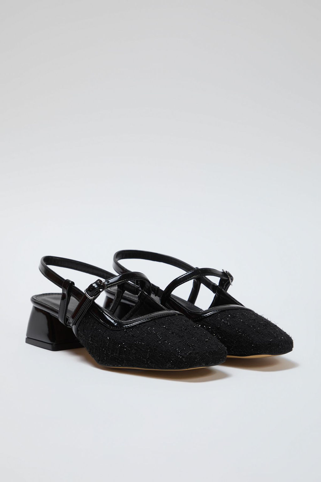 Trendyol Shoes Bej Tuvit Kare Burun Mary Jane Kad?n Blok Topuklu Ayakkab? TAKSS25TO00023 - Trendyolmilla фото 11