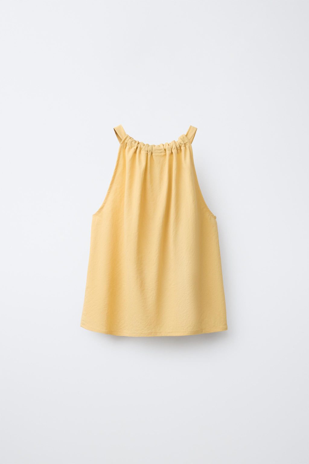 TOP CUELLO HALTER / Amarillo