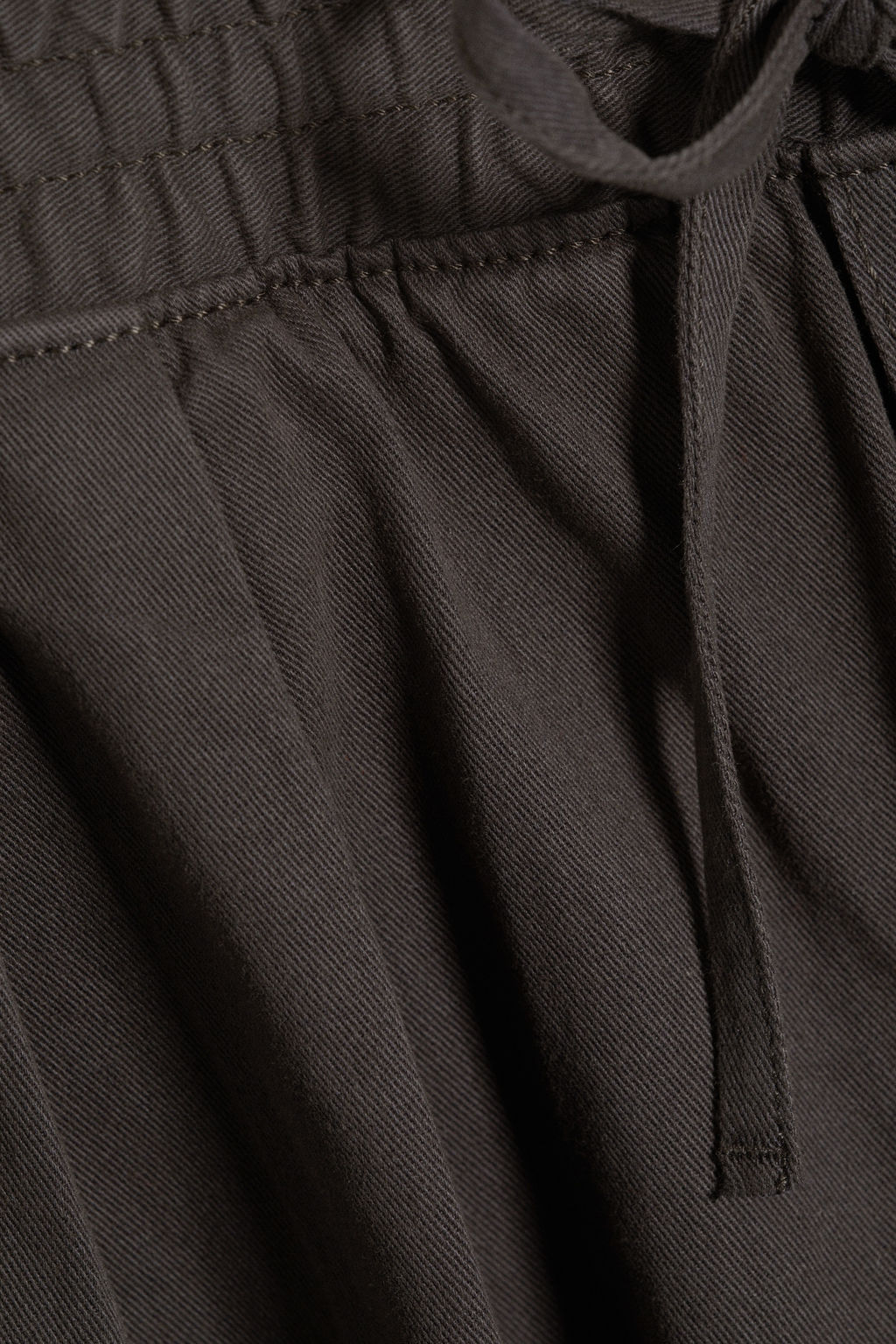 Pantalones de Corte Barril con Cintura El?stica - H&m фото 5