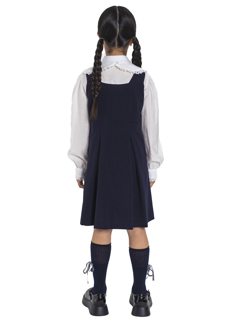 Школьный сарафан для девочки О75716 - Карамелли фото 2