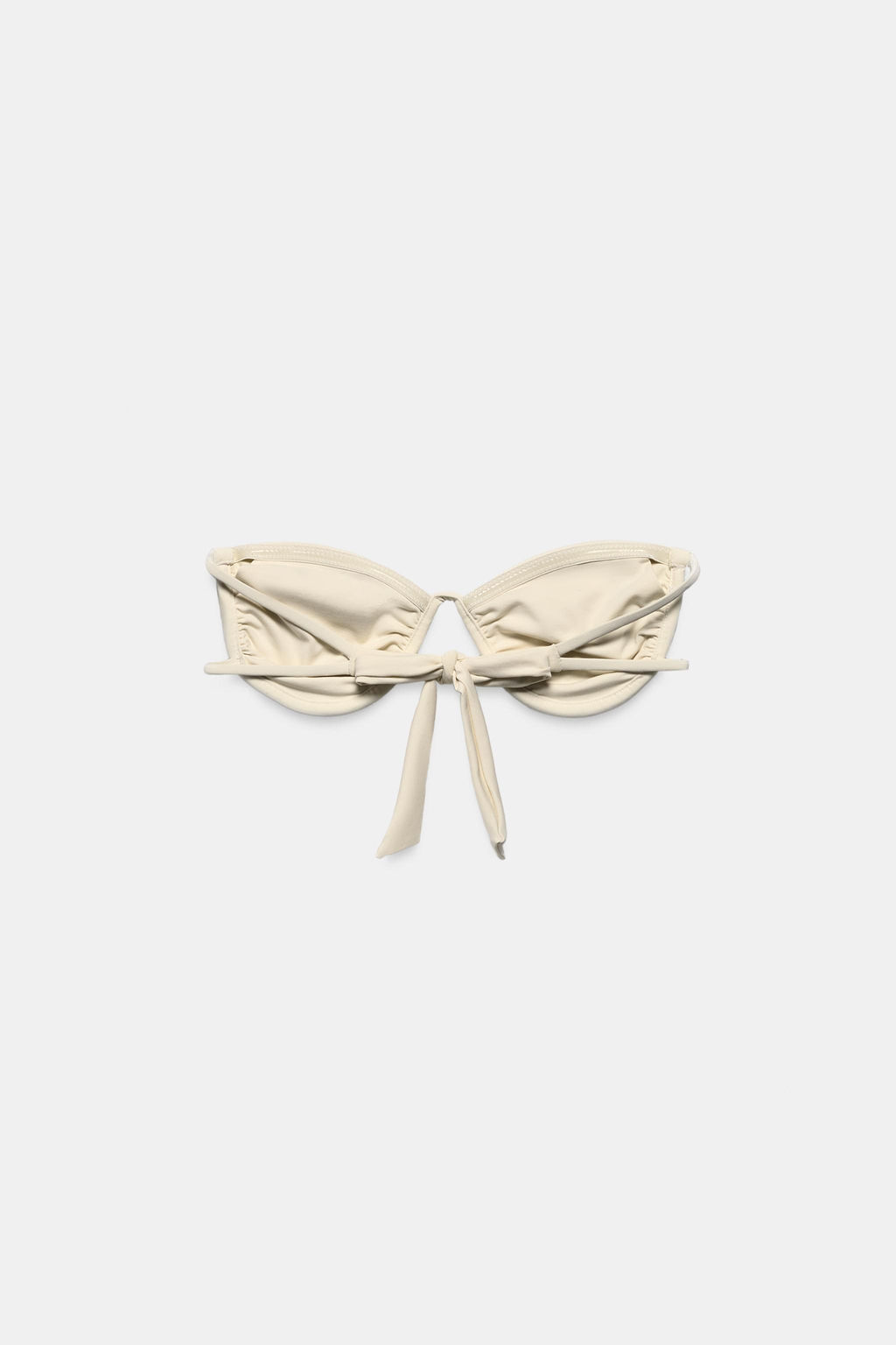 TOP BIKINI AROS TIRAS / Crudo - Zara фото 5