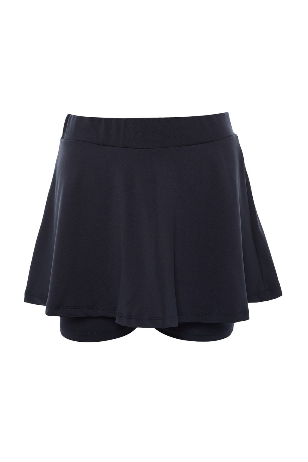 Lacivert 2 Katmanl? Ici Sortlu Tenis Orme Spor Sort Etek TWOSS22SR00067