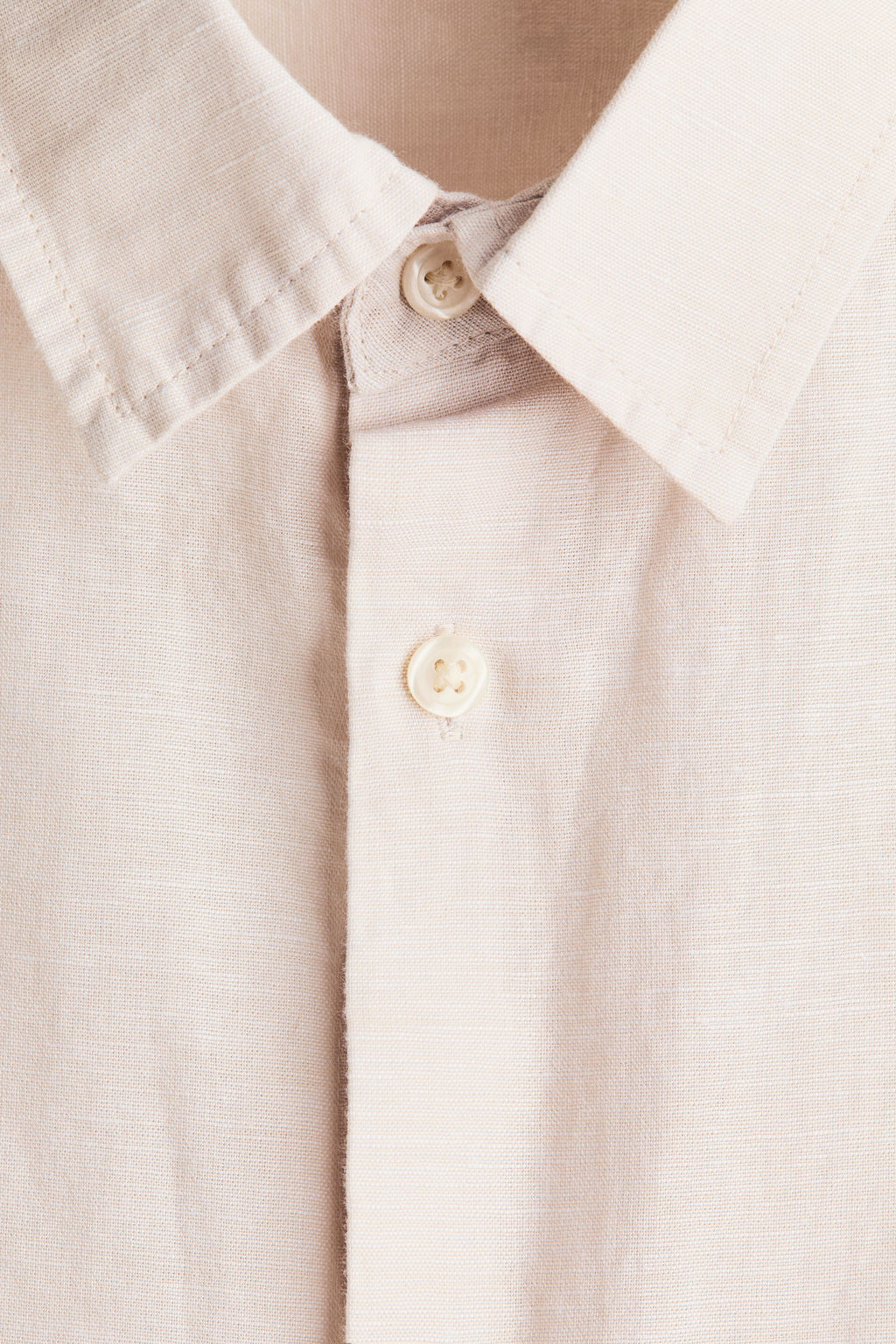 Camisa en mezcla de lino Relaxed Fit