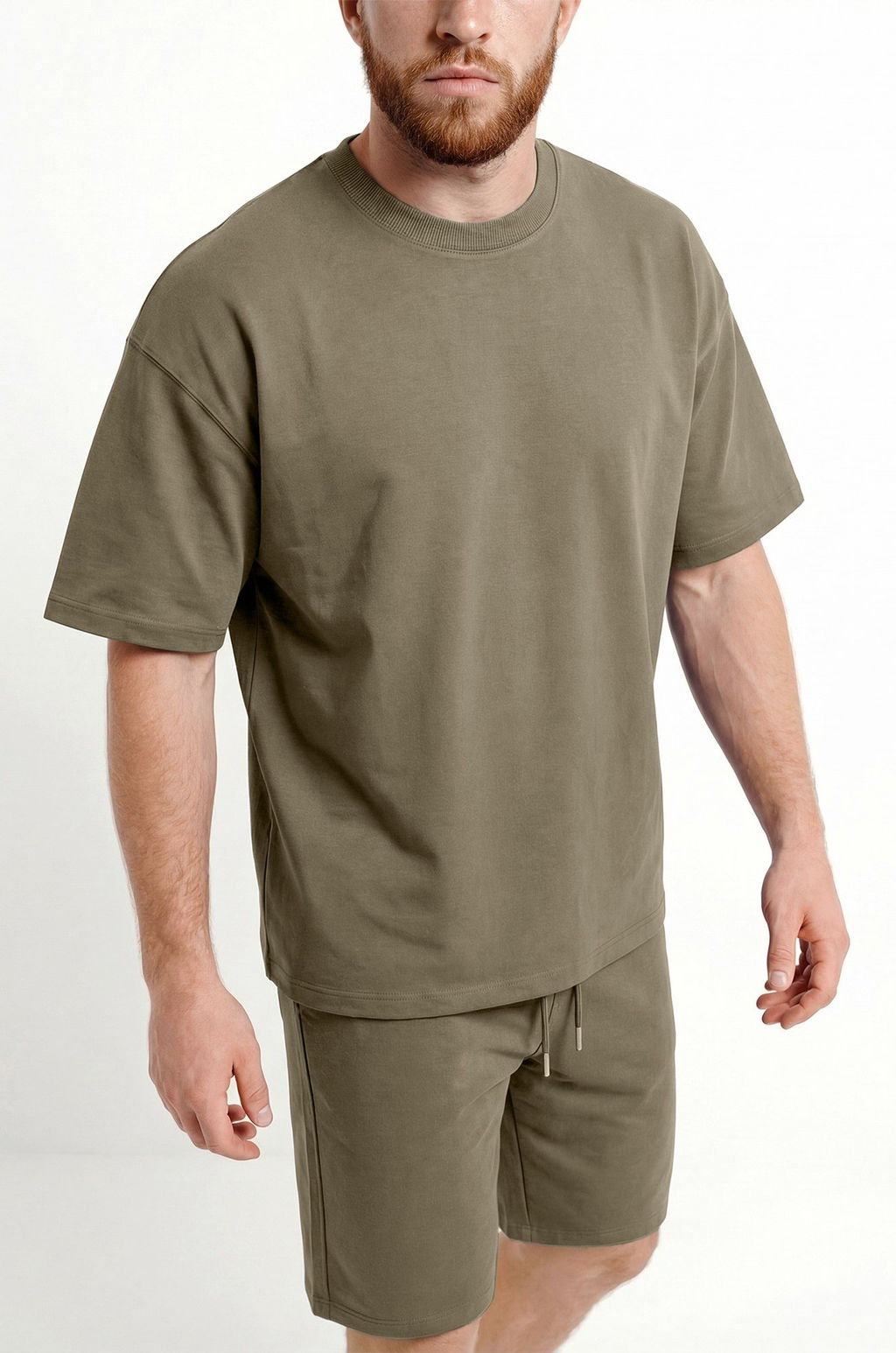 Мужской костюм из футера с шортами Happyfox