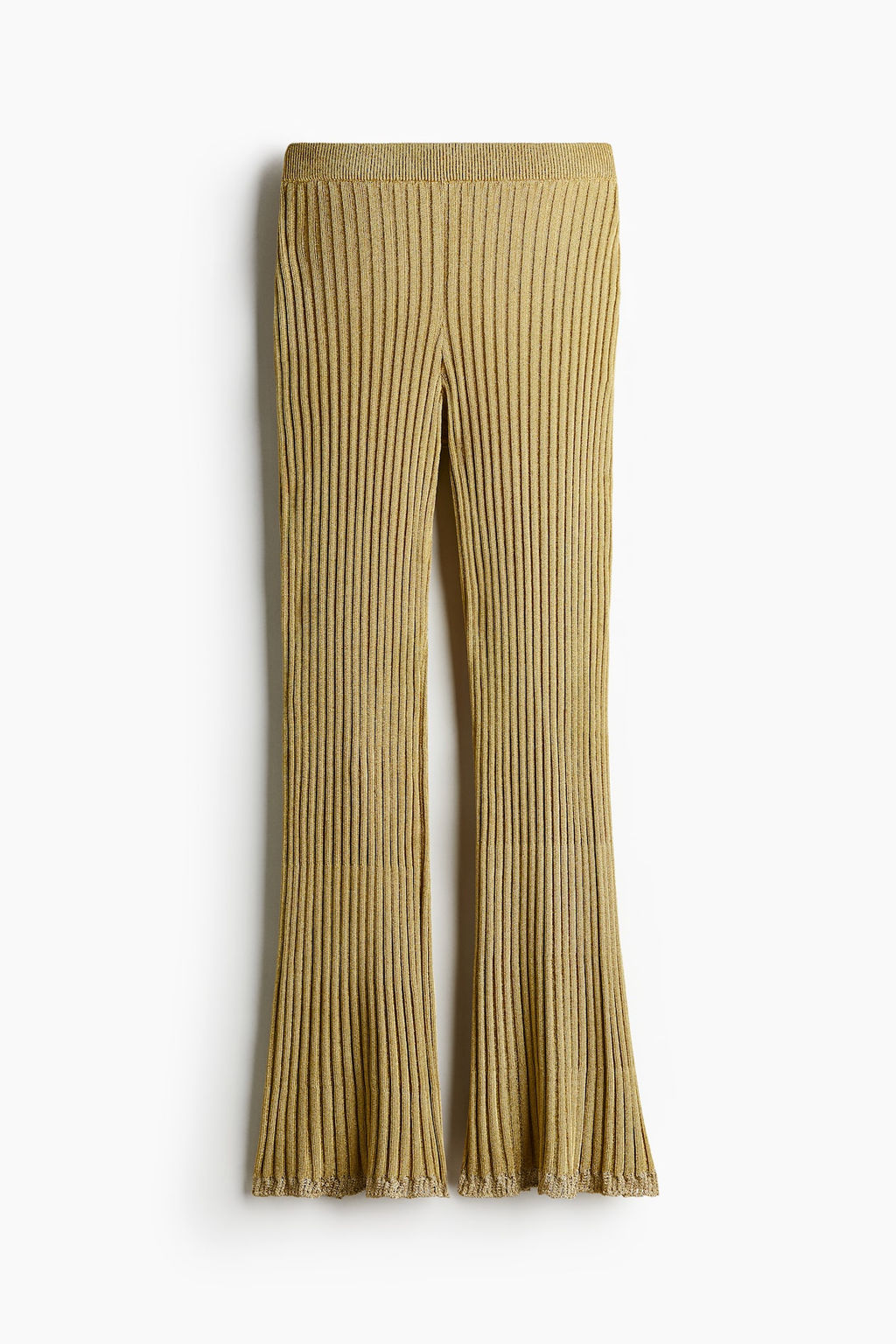 Pantalon brillante en punto de canale - H&m фото 5