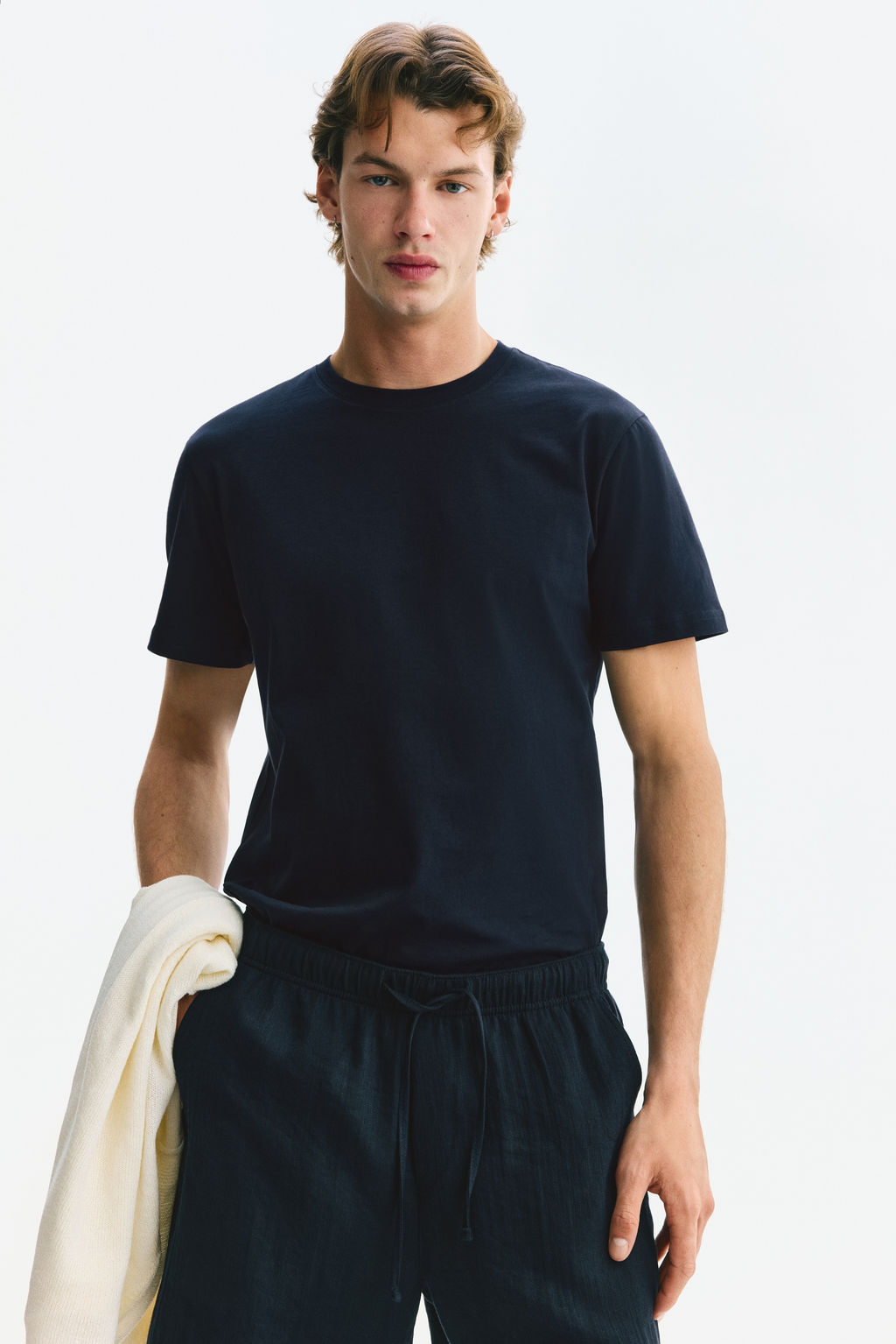 Camiseta en algod?n pima Slim Fit - H&m фото 10