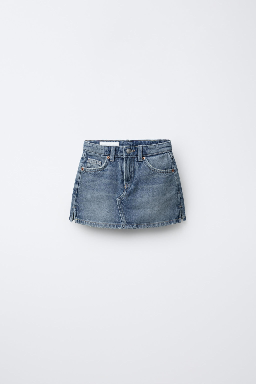 DENIM BERMUDA SKIRT - Zara фото 5