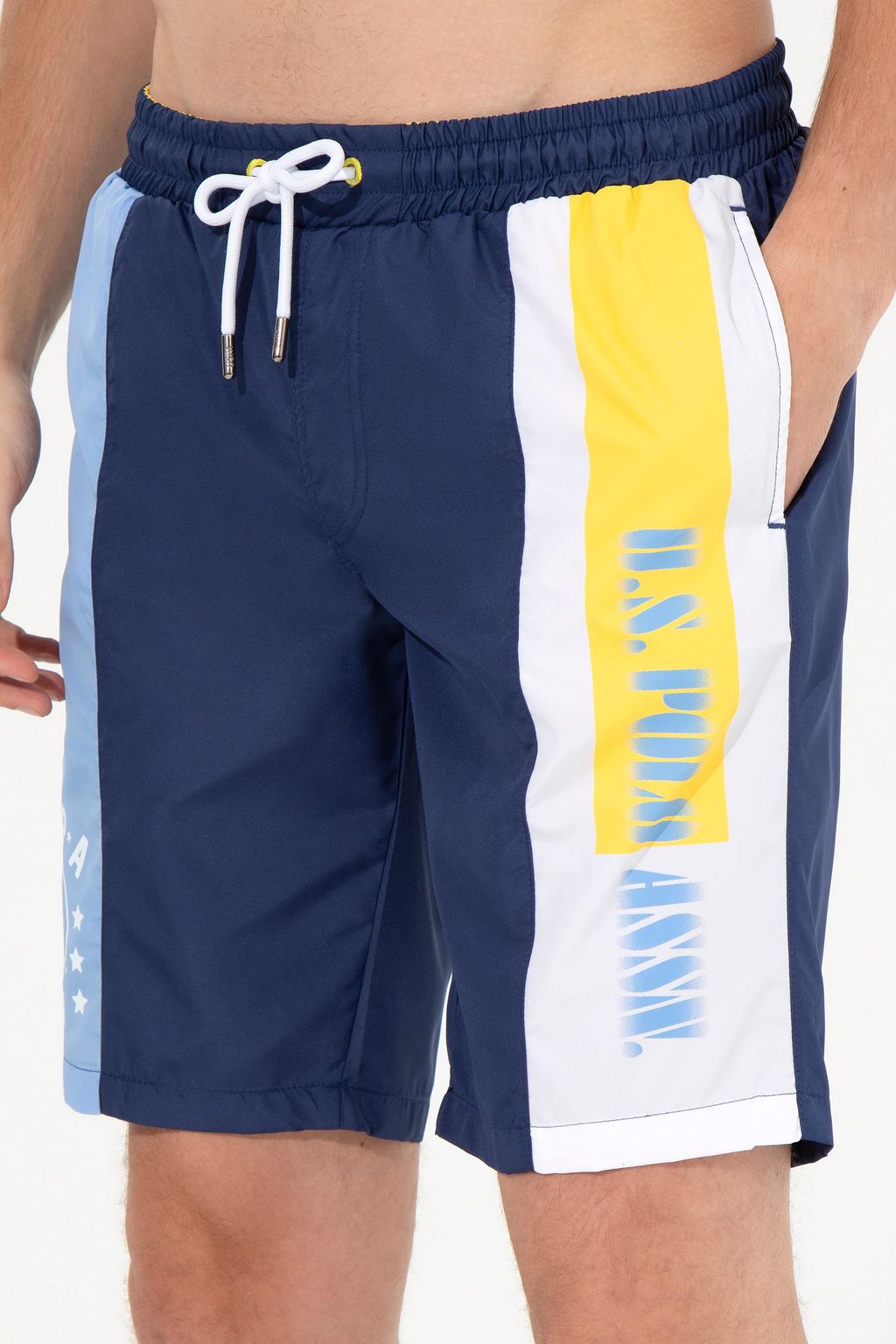 U. S. Polo Assn Мужские темно-синие шорты для плавания - U.s. polo assn фото 2