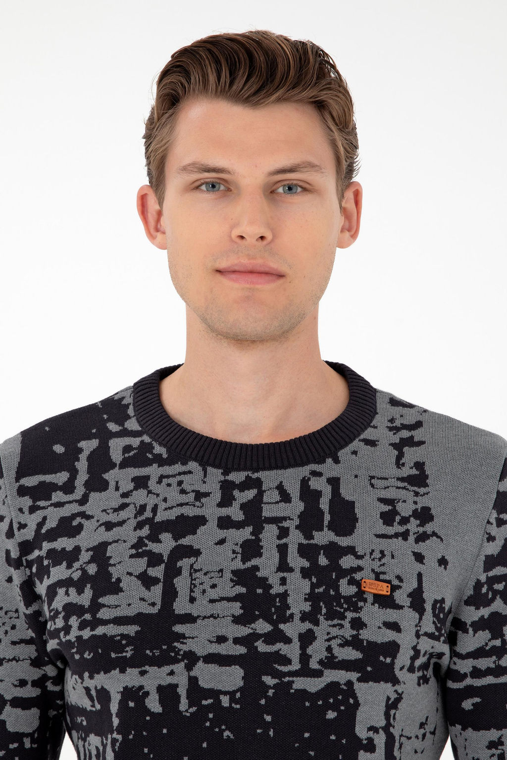 Мужской темно-синий свитер Неожиданная скидка в корзине - U.s. polo assn фото 2