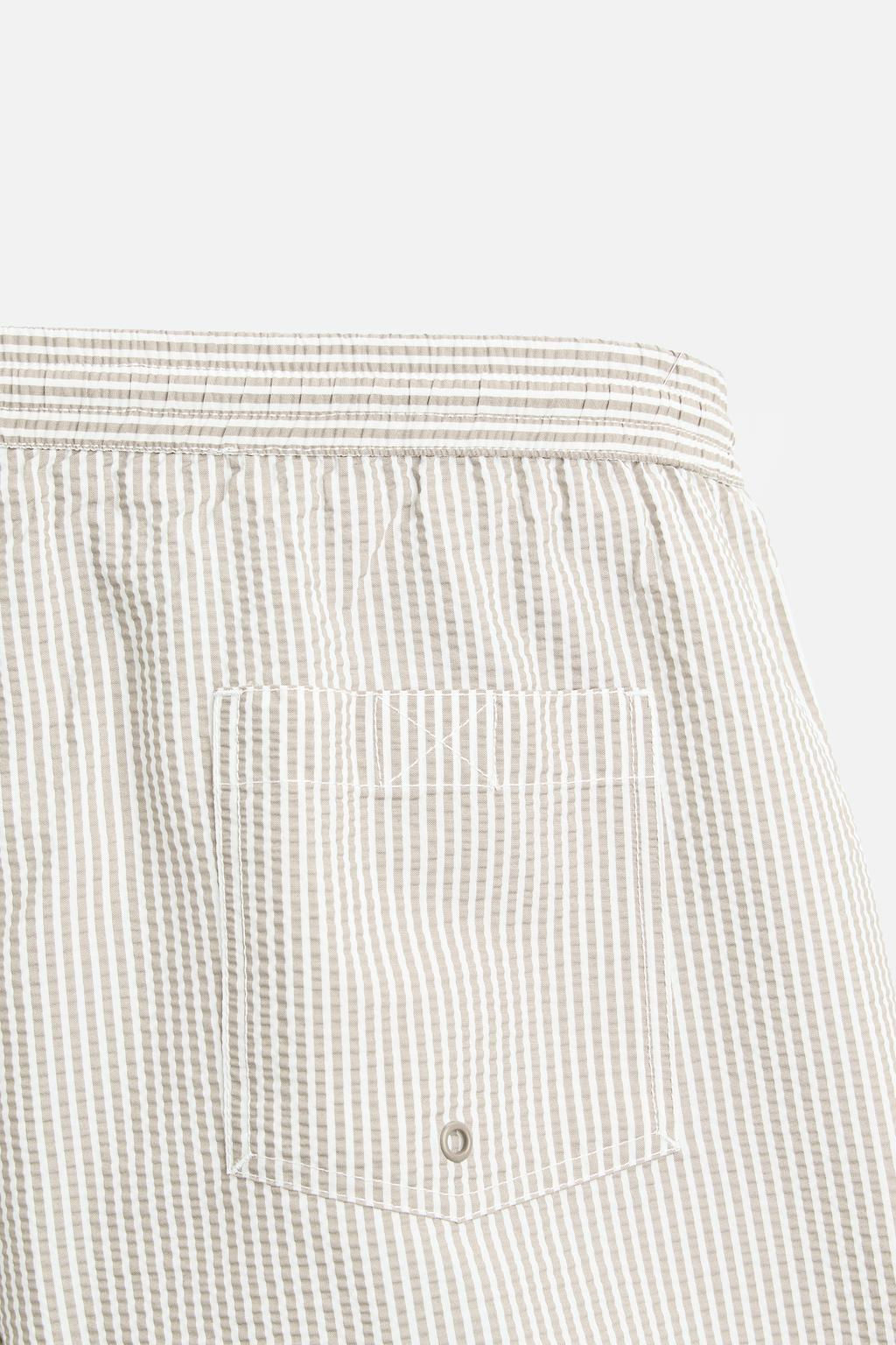 REGULAR GOFRE KUMAS DENIZ SORTU - Zara фото 13