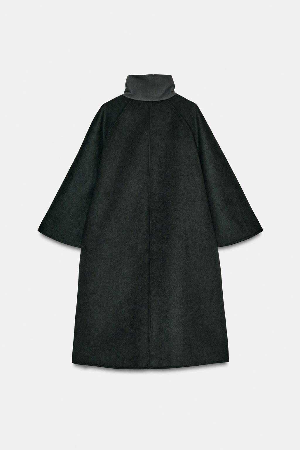 ZW COLLECTION LIMITED EDITION WOOL BLEND CAPE - Zara фото 7