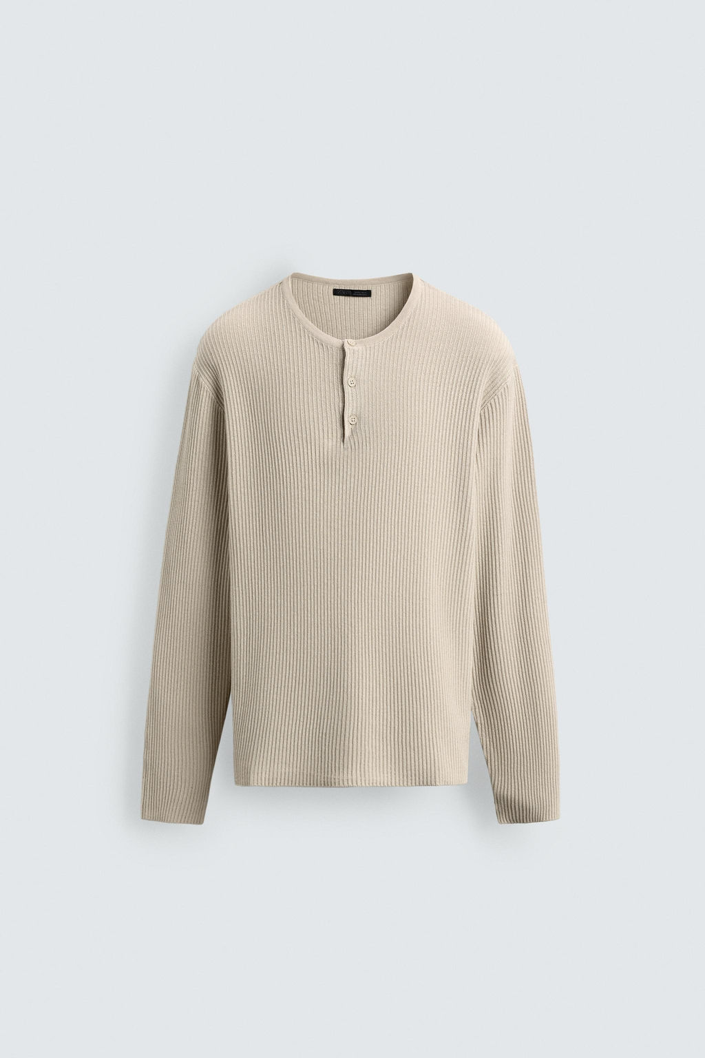 JERSEY ESTRUCTURA CUELLO PANADERA / Crudo - Zara фото 8