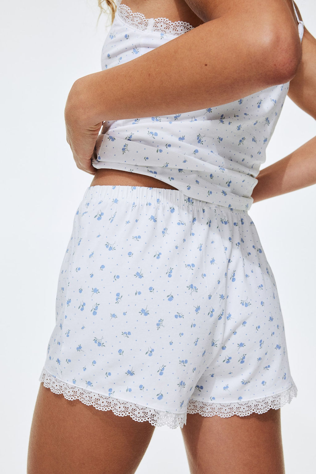 Pijama corto de dos piezas - H&m фото 3