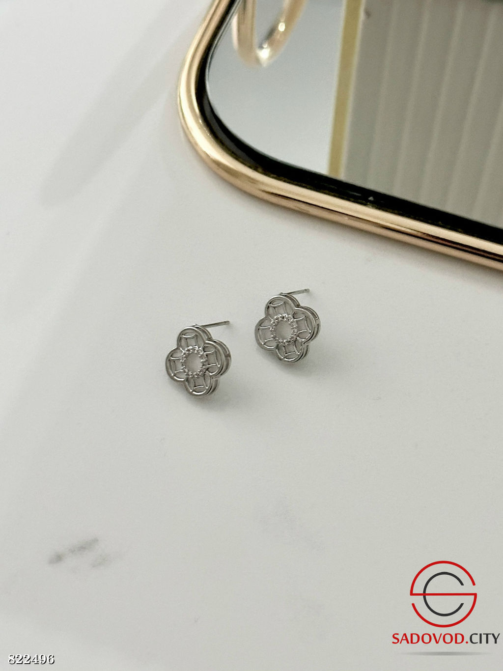 Серьги из медицинской стали