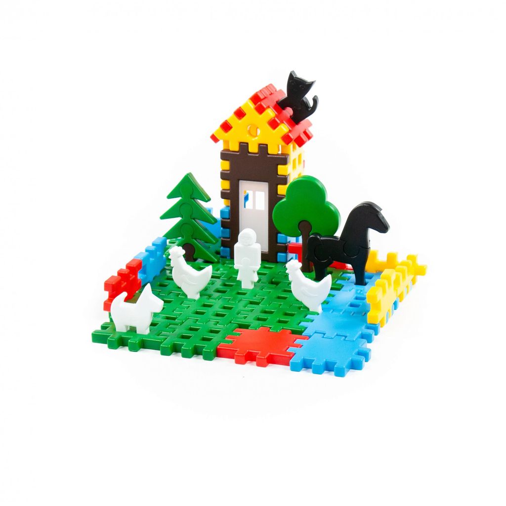 Конструктор Семья (120 элементов) (в коробке) - Полесье фото 3