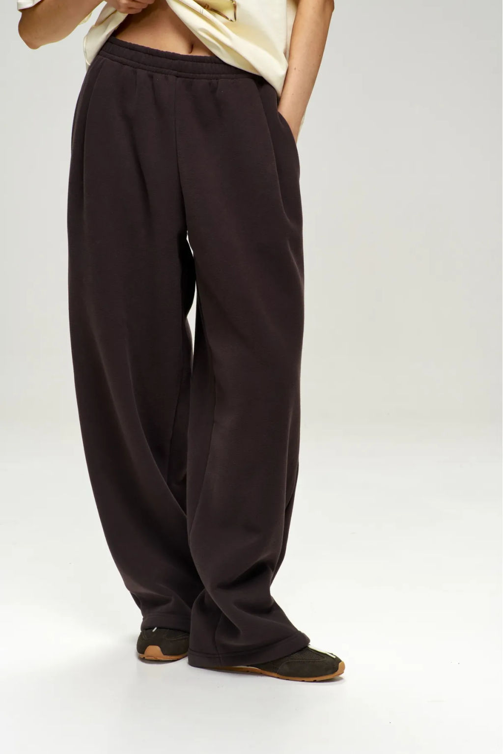 Брюки с начесом Brown - Erist store фото 2