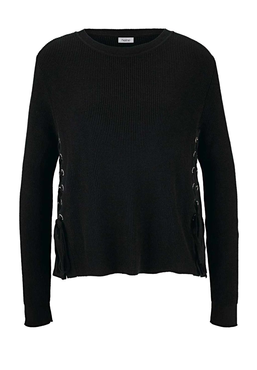 Пуловер, черный - Heine фото 2