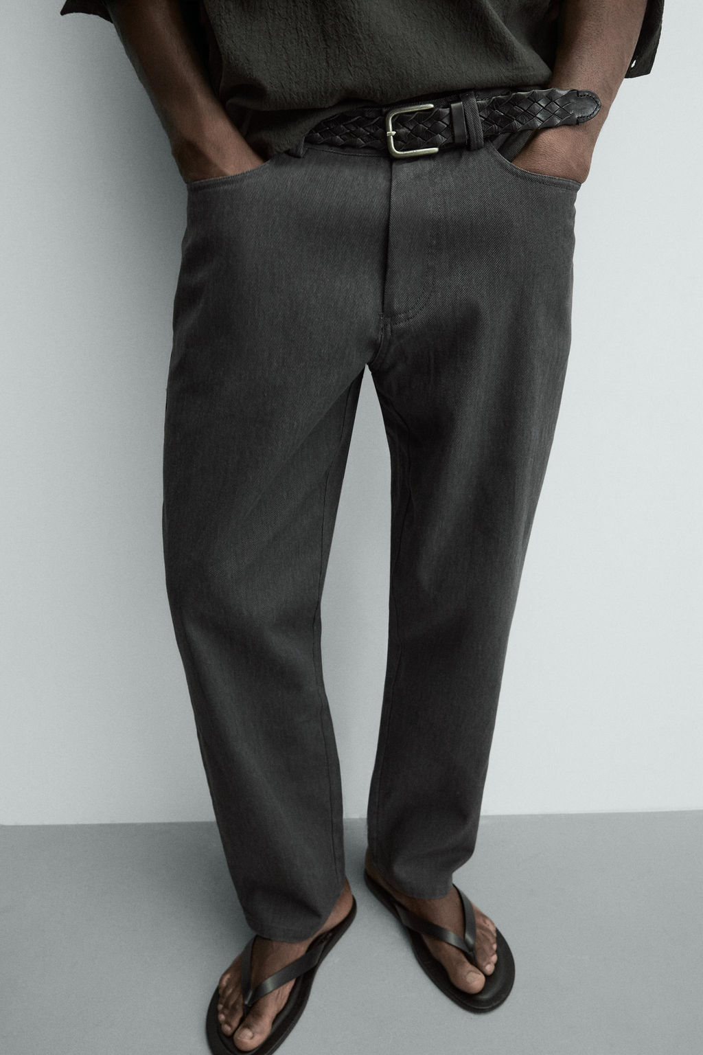 STRAIGHT-LEG JEANS - Zara фото 5