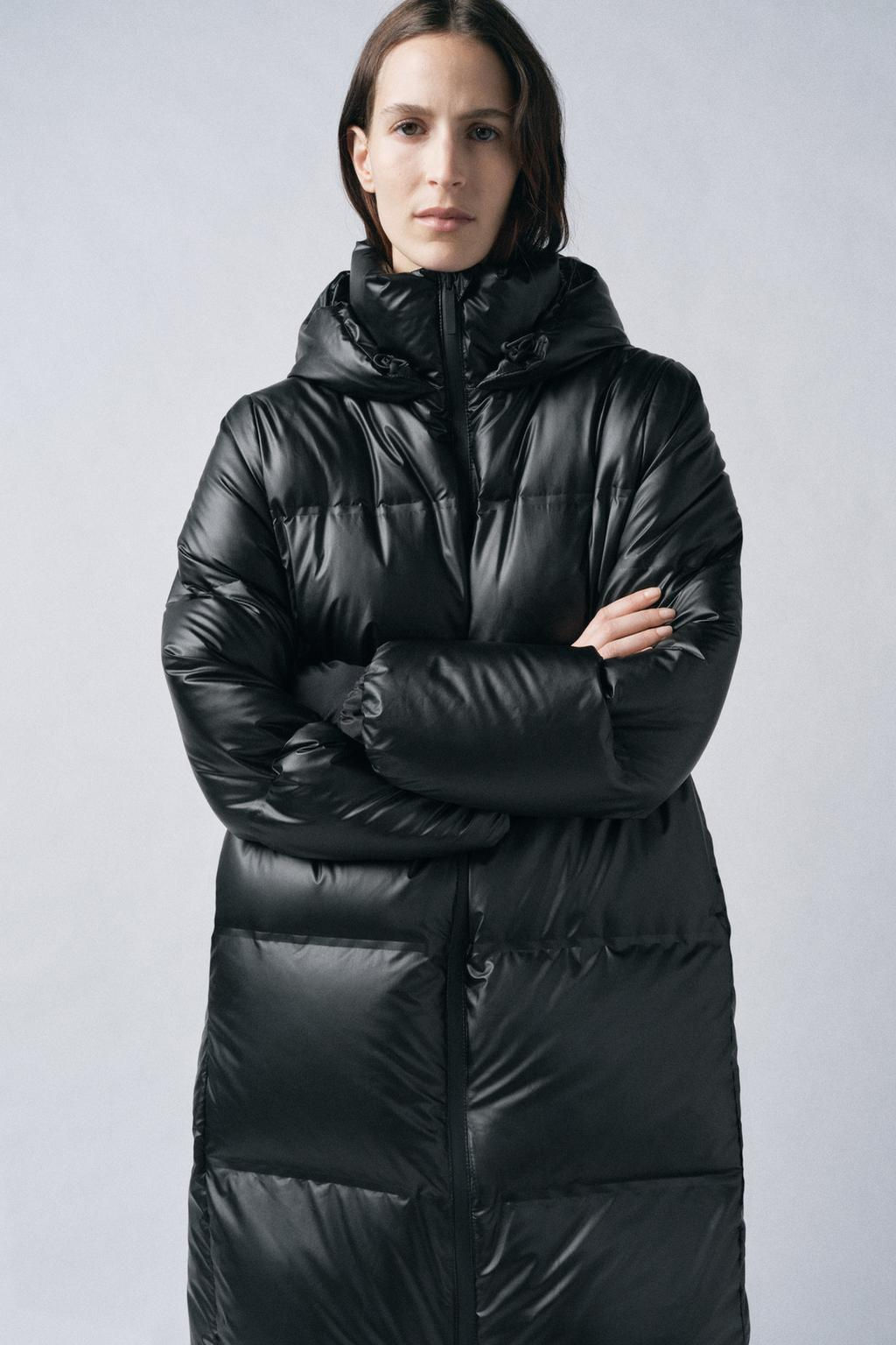 WATER-REPELLENT PUFFER COAT - ZW COLLECTION